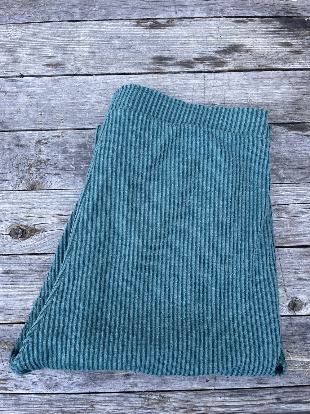 Free People Ribbed Flare Capris - Picture 6 of 6